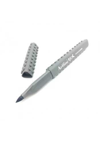 ARTLİNE ETX-F STİX BRUSH MARKÖR ESNEK FIRÇA UÇLU KEÇELİ KALEM GRİ