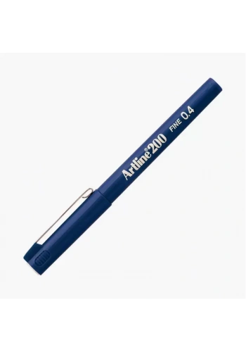 ARTLİNE EK-200N FİNELİNER KEÇE UÇLU KALEM 0.4mm ROYAL MAVİ