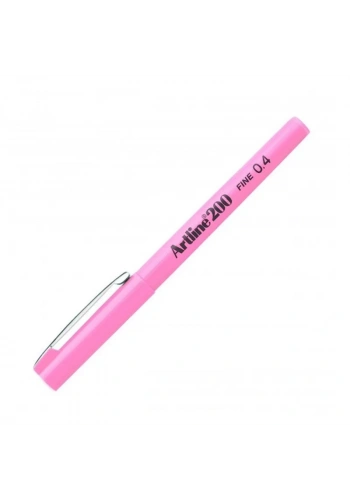 ARTLİNE EK-200N FİNELİNER KEÇE UÇLU KALEM 0.4mm PEMBE