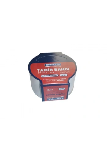 GIPTA F2704 TAMİR BANDI 50mmx10m BEYAZ ASKILI