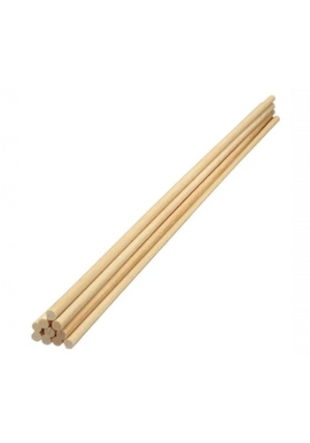 SÜDOR BS134 YUVARLAK AHŞAP ÇUBUK 30cmx3mm 30LU