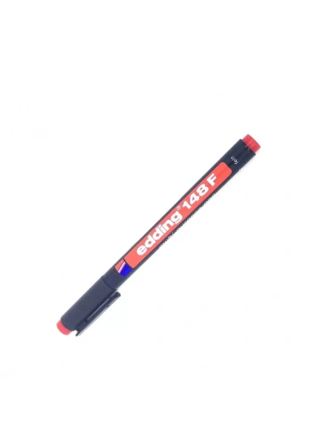 EDDİNG ASETAT KALEMİ 0.6mm KIRMIZI 1Lİ BLİSTER