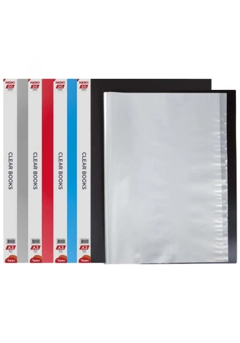 NOKİ 64130 ECO SUNUM DOSYASI A4 30LU SİYAH