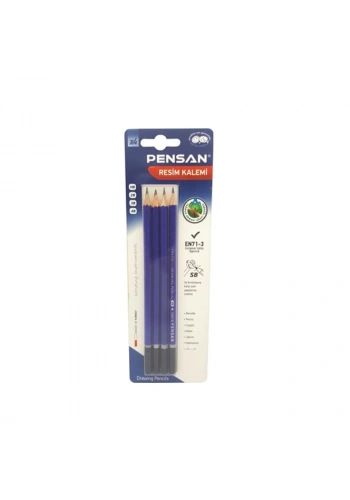 PENSAN 15010 DERECELİ KURŞUN KALEM HB-2B-3B-4B 4LÜ