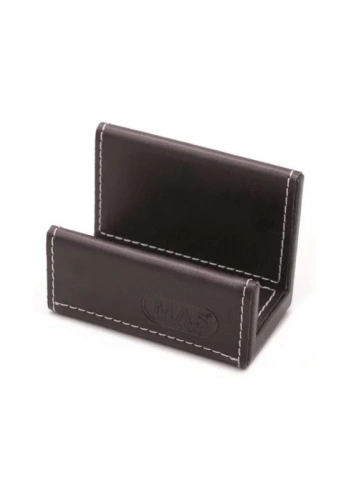 MAS 3820 ELEGAN SUNİ DERİ KARTVİZİTLİK KAHVE