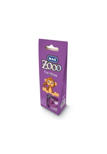 MAS 616 ZOO OMEGA ÇELİK KISKAÇ 25mm MOR 10LU