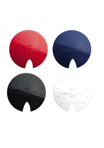 FABER-CASTELL UFO KALEMTRAŞ KIRMIZI-MAVİ (588324)