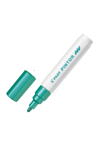 PİLOT PİNTOR DEKORASYON KALEMİ M METALİK YEŞİL (51002086) (SW-PT-M-MG)
