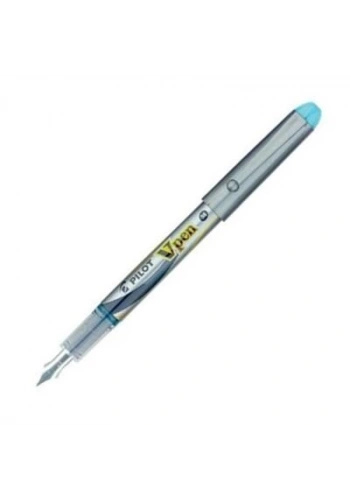 PİLOT V-PEN SİLVER DOLMA KALEM AÇIK MAVİ (51004276) (SVP-4M-LB)