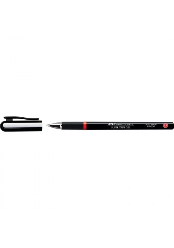 FABER-CASTELL SÜPER TRUE GEL İMZA KALEMİ KIRMIZI (549121)