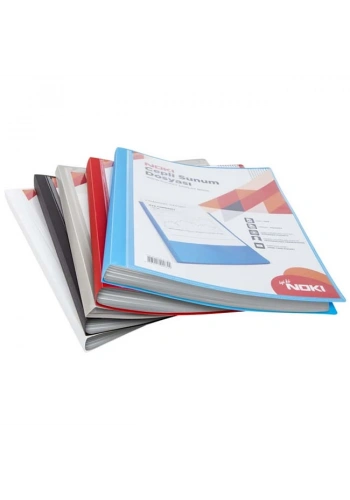 NOKİ 64130 ECO SUNUM DOSYASI A4 30LU MAVİ