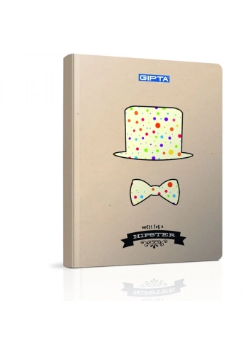 GIPTA SERT KAPAK DEFTER 13x21 ÇİZGİLİ-KARELİ 120 YAPRAK (2803)