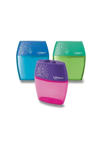 MAPED 534755ZG SHAKER ÇİFTLİ PLASTİK KALEMTRAŞ