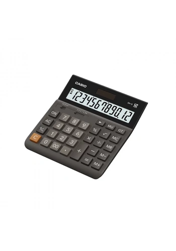 CASİO DH-12 MASA ÜSTÜ HESAP MAKİNESİ 12 HANE SİYAH ORTA BOY