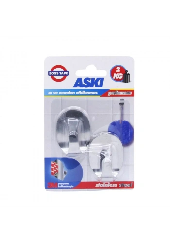 BOSS TAPE 4149 PASLANMAZ KÜÇÜK ASKI 2Lİ BLİSTER