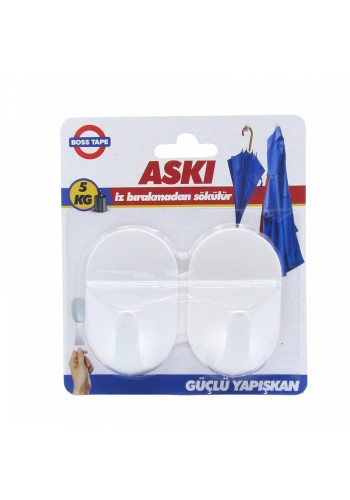 BOSS TAPE 4101 PLASTİK KUĞU ASKI 2Lİ BLİSTER