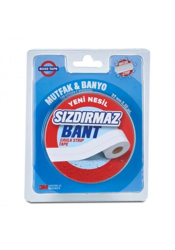 BOSS TAPE 0370 MUTFAK VE BANYO SIZDIRMAZLIK BANDI 38mmx3.35m