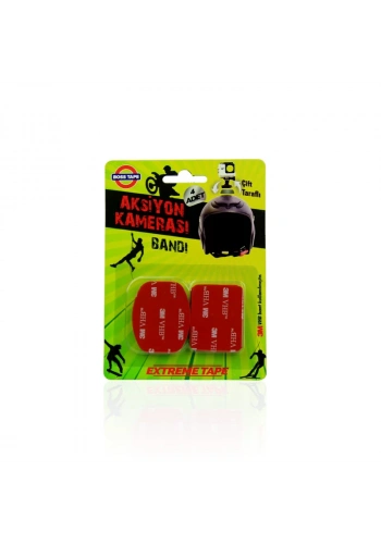 BOSS TAPE 3845 ÇİFT TARAFLI AKSİYON KAMERASI BANDI 4LÜ BLİSTER