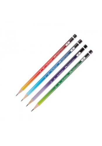 FABER-CASTELL METALİK MİX MERCANLI KURŞUN KALEM B (5244321603)
