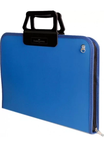 FABER-CASTELL PROJE ÇANTASI 28x38 MAVİ (191904)