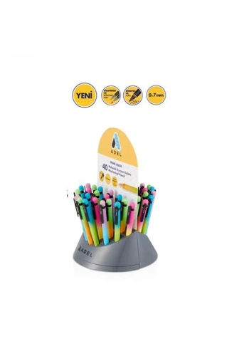 ADEL AUTO PRİME MASH VERSATİL KALEM 07 KARIŞIK RENK (2120000034)