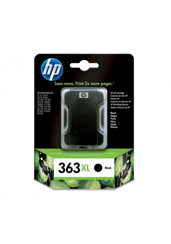 OUTLET HP C8719EE 363XL SİYAH ORJİNAL MÜREKKEP KARTUŞ 1100 SAYFA YÜKSEK KAPASİTE (C6180 C7280 D7160 3310 8250)