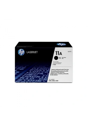 OUTLET HP Q6511A 11A SİYAH ORJİNAL TONER 6000 SAYFA (2410 2420 2430T 2430TN)