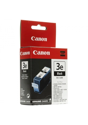OUTLET CANON BCI-3BK SİYAH ORJİNAL MÜREKKEP KARTUŞ 170 SAYFA (BJC 6000)