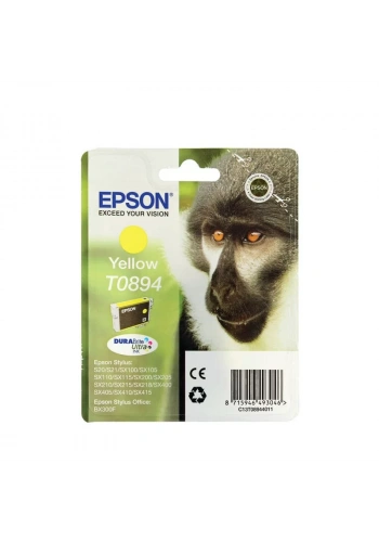 OUTLET EPSON T0894 C13T08944021 SARI ORJİNAL KARTUŞ 225 SAYFA (STYLUS BX300 S20 S21 SX100)