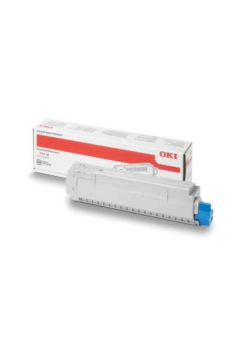 OUTLET OKİ 43487724 SİYAH ORJİNAL TONER 6000 SAYFA (C8600 C8800)