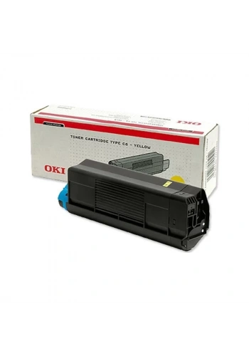 OUTLET OKİ 42804578 SARI ORJİNAL TONER 3000 SAYFA YÜKSEK KAPASİTE (C3200 C3200N)