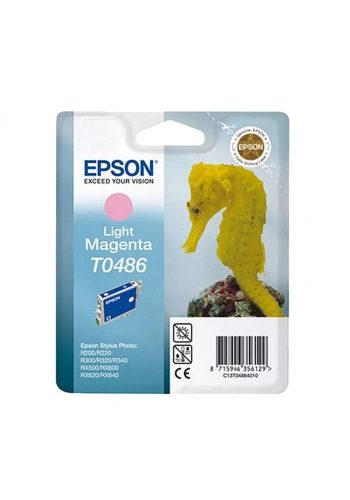 OUTLET EPSON T0486 C13T04864020 AÇIK KIRMIZI ORJİNAL KARTUŞ (R200 R300 R330 R340 R350)