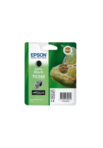 OUTLET EPSON T0348 C13T03484020 MAT SİYAH ORJİNAL KARTUŞ 440 SAYFA (PHOTO 2100 2200)