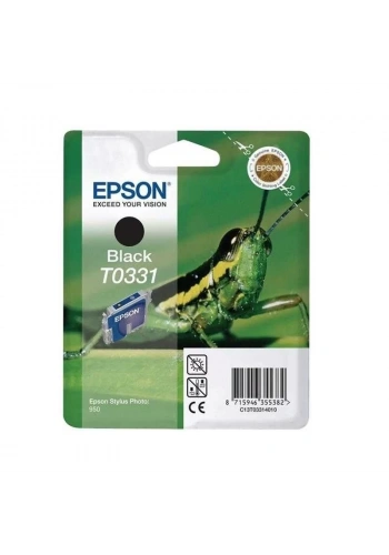 OUTLET EPSON T0331 C13T03314020 SİYAH ORJİNAL KARTUŞ 620 SAYFA (PHOTO 950 960)