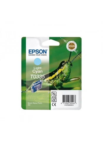OUTLET EPSON T0335 C13T03354020 AÇIK MAVİ ORJİNAL KARTUŞ 440 SAYFA (PHOTO 950 960)