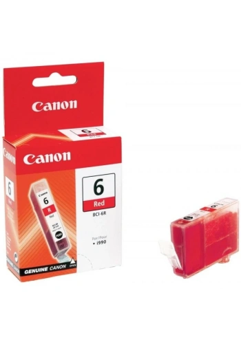 OUTLET CANON BCI-6R KIRMIZI ORJİNAL KARTUŞ 280 SAYFA (BJC 8200 İ9100 BJC 8200 İ9900 S820 S9000 İP6000D)