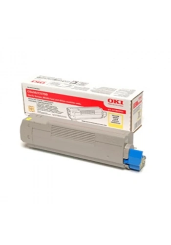OUTLET OKİ 43381921 SARI ORJİNAL TONER 2000 SAYFA (C5600 C5700)