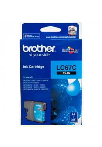OUTLET BROTHER LC67C MAVİ ORJİNAL KARTUŞ 325 SAYFA (MFC 795CW MFC J615W)