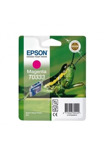 OUTLET EPSON T0333 C13T03334020 KIRMIZI ORJİNAL KARTUŞ 440 SAYFA (PHOTO 950 960)