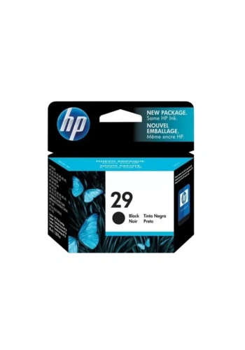 OUTLET HP 51629AE 29 SİYAH ORJİNAL MÜREKKEP KARTUŞ 650 SAYFA (600 670C 500 630 370)