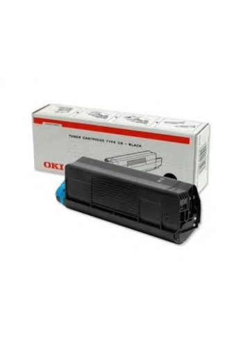 OUTLET OKİ 42127491 SİYAH ORJİNAL TONER 5000 SAYFA (C5100 C5200 C5300 C5400)