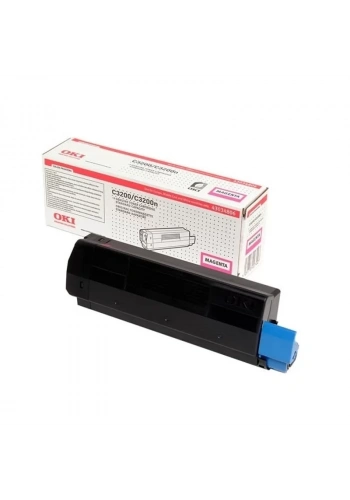 OUTLET OKİ 43034814 KIRMIZI ORJİNAL TONER 1500 SAYFA (C3200)