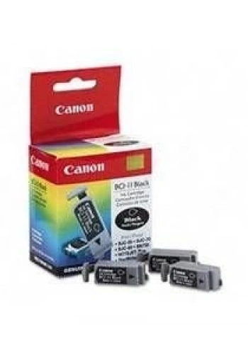 OUTLET CANON BCI-11BK SİYAH ORJİNAL KARTUŞ 45 SAYFA 3LÜ PAKET (LR1 BJ 30 BJC 50 BJC 80 BJC 85)