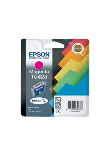 OUTLET EPSON T0423 C13T04234020 KIRMIZI ORJİNAL KARTUŞ 420 SAYFA (STYLUS C82 CX5100 CX5200)