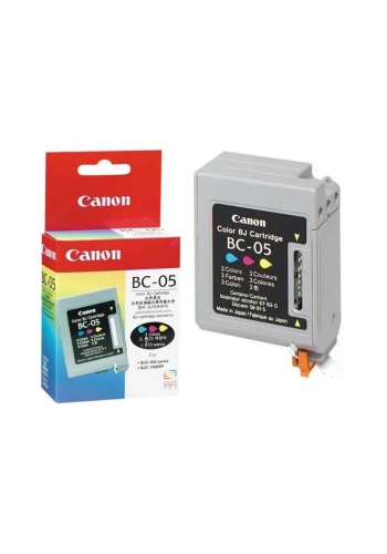 OUTLET CANON BC-05 RENKLİ ORJİNAL KARTUŞ 100 SAYFA (BJC 1000  BJC 240 BJC 250)