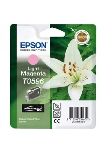 OUTLET EPSON T0596 C13T05964020 AÇIK KIRMIZI ORJİNAL KARTUŞ 450 SAYFA (STYLUS PHOTO R2400)