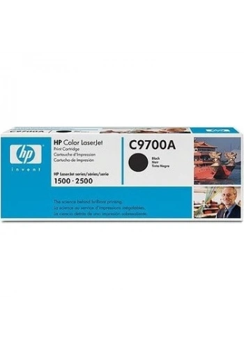 OUTLET HP C9700A 121A SİYAH ORJİNAL TONER 4000 SAYFA (1500 2500)