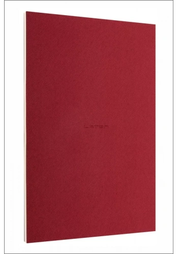 LATON VİİLEA A5 PREMİUM TERMO DERİ YUMUŞAK KAPAK PVC A5 KAYDIRICI ÇANTA,PVC A6 YAPIŞTIRICI CEP DEFTER 14x21cm 96 SAYFA KIRMIZI