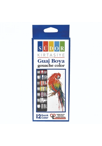 SÜDOR SD575 GUAJ BOYA 12 RENKx9ml
