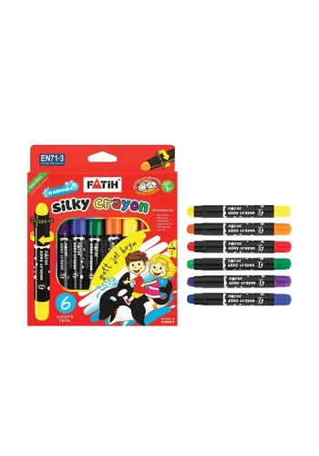 FATİH 50250 JEL CRAYON ÇEVİRMELİ BOYA 6 RENK